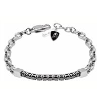 Bracciale Lamborghini Uomo in Acciaio Zircone TL0066 - TL0066